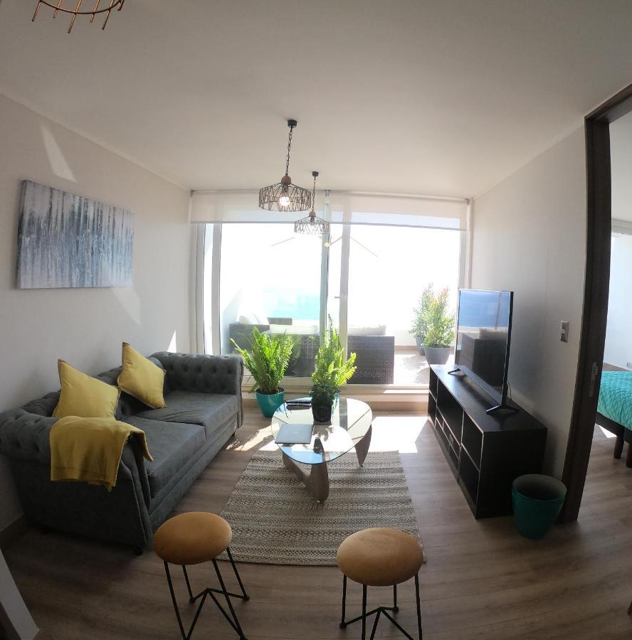 Apartamento Primera Vista Al Mar, Atardecer Unico. Depto Nuevo Vina del Mar